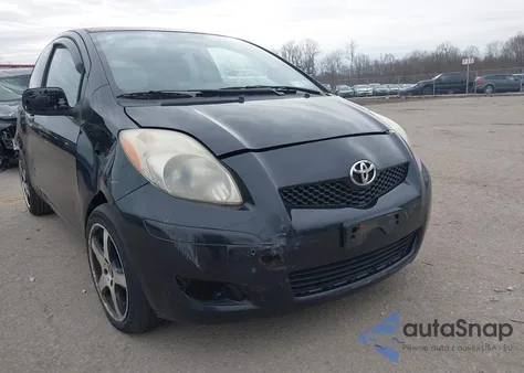 2010 Toyota Yaris из США, поврежденный, VIN JTDJT4K37A5280210